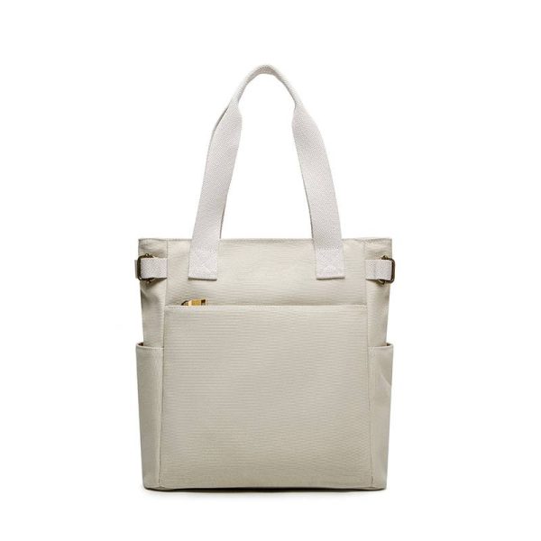 Canvas Shoulder Student Computer Tote Bag