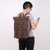 Waterproof Waxed Canvas Backpack for Men