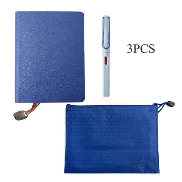 Notebook Pen 3-Piece Set With Ink Sac