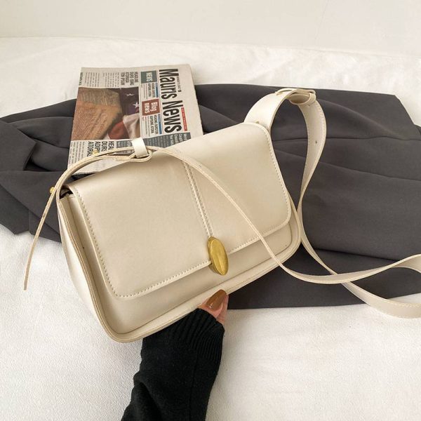 PU Leather Tote Crossbody Bag