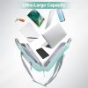 Zipper Binder Handbag Folder Storage Crossbody Bag