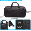 Sports Gym Bag with Shoes Compartment