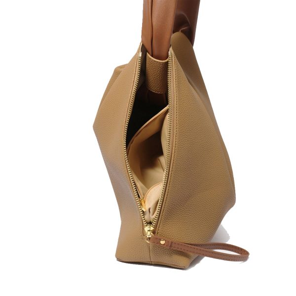 Large Genuine Wearable Leather Tote bag