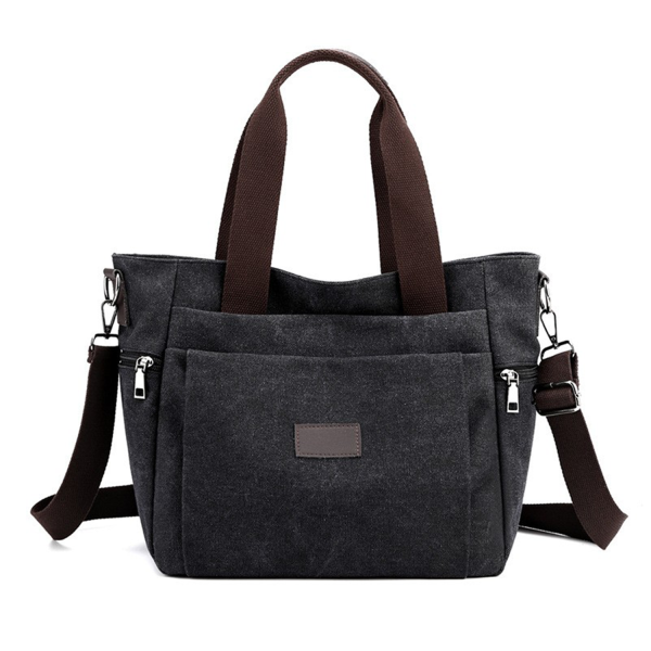 Crossbody Bag with Pockets and Shoulder Strap