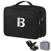 Travel Electronic Storage Bag with Adjustable Divider