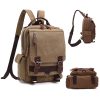 Canvas travel Cross-Body bag