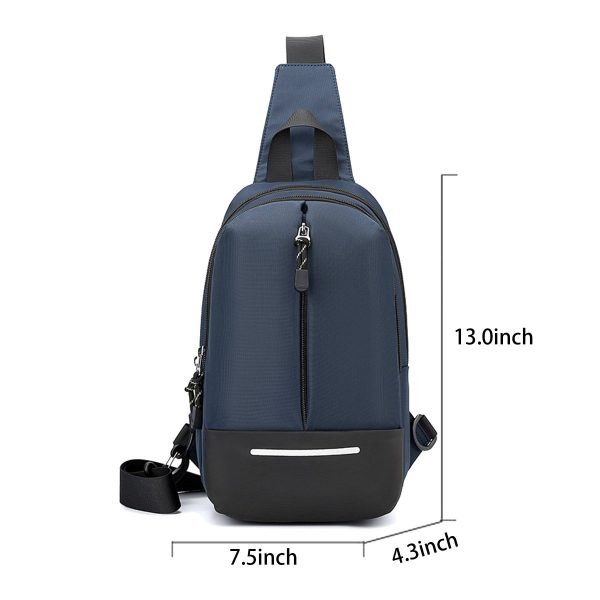 Oxford Lightweight Black Cross-body Bag