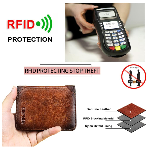 Mens Genuine Leather Wallet