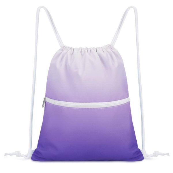 New waterproof drawstring backpack w/ dual shoulders