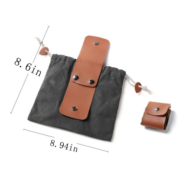 Outdoor Collapsible Canvas Picking Storage Bag