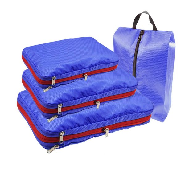 Luggage Organizers for Travel Accessories with Shoe Bag