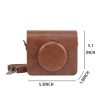 PU Vintage digital camera crossbody bag