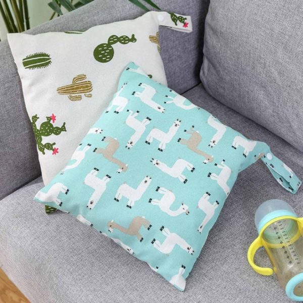 Baby diaper out storage bag