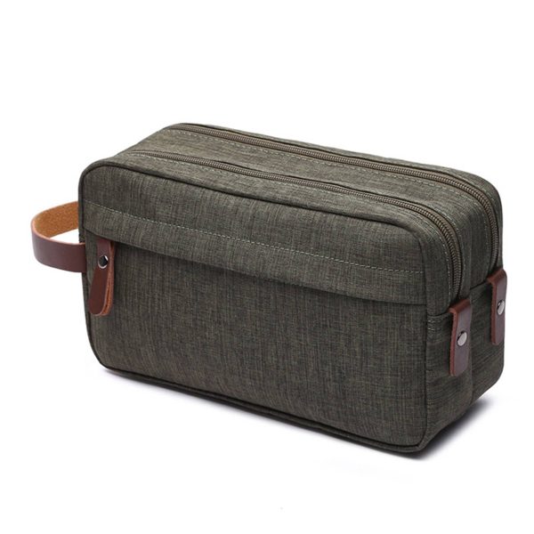 Polyester Waterproof Cosmetic Toiletry Bag