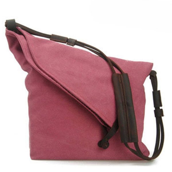 Canvas Foldable cross-body bag