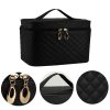 Cosmetic Travel Bag Checkered Makeup Bag