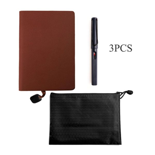 Notebook Pen 3-Piece Set With Ink Sac