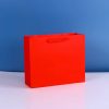 Kraft Paper Shopping Gift Bags With Black Border