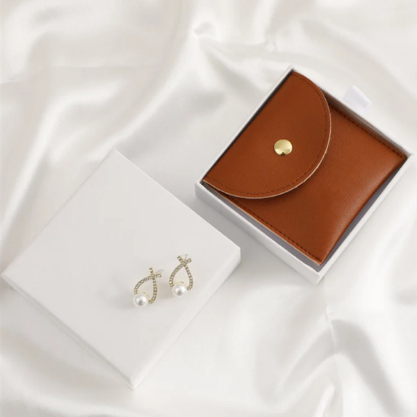 Pu Leather Gift Jewelry Bag