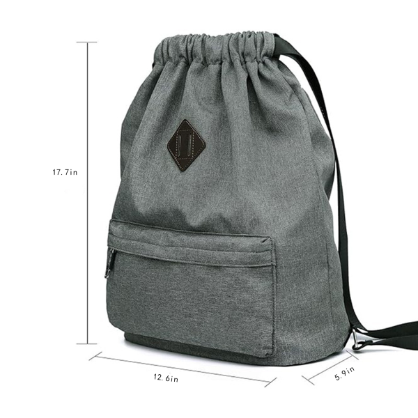 Oxford Drawstring Sports Backpack