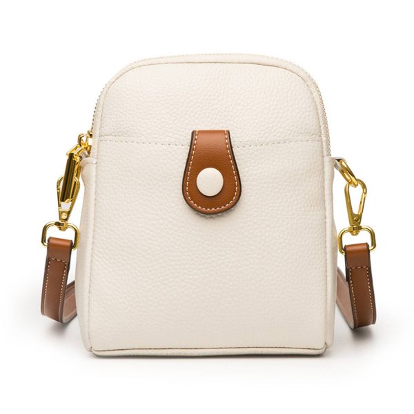 Genuine Leather Small Crossbody Cell Phone for Women Purses