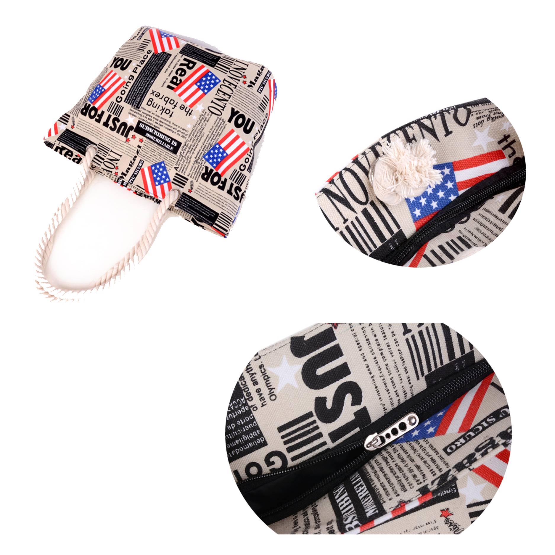 Beach Tote Canvas Bag