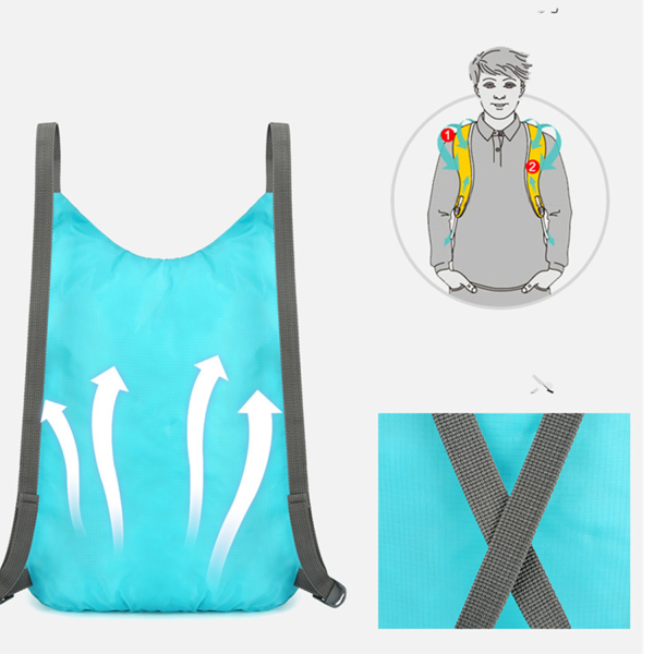 Lightweight Packable Water Resistant Backpack