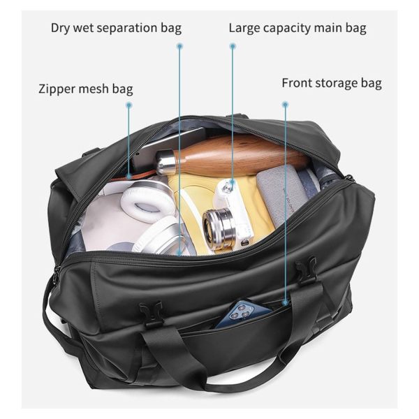 Oxford travel handheld backpack duffel bag
