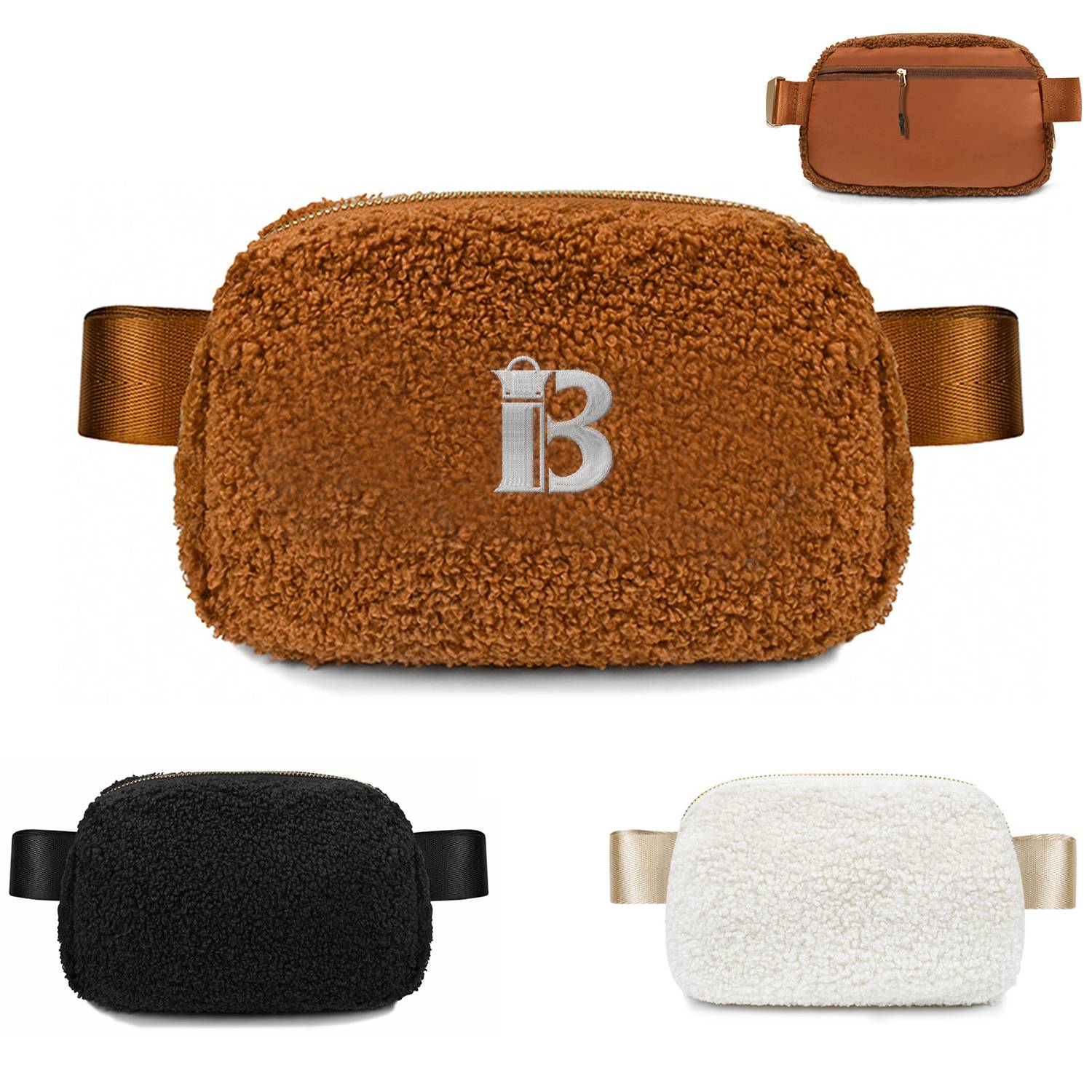 Fleece Cross body Everywhere Bag