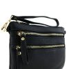 PU Leather Small Wristlet Crossbody Bag