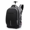 Oxford Rolling with 4 Wheels Travel Backpack Duffel bag Men