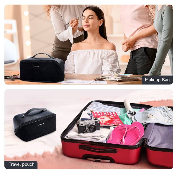 PU Large Capacity Travel Cosmetic Bag
