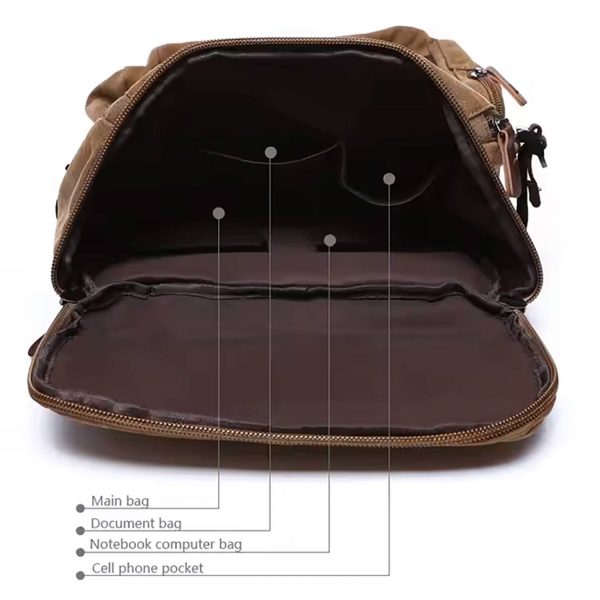 Canvas Men's Shoulder Bag