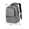 Oxfors Waterproof Backpack With Usb Charging Port