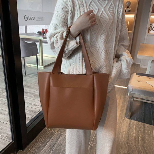 Large Practical Commuter Tote Bag