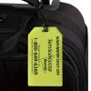 Soft Luggage Tag With PVC Strap