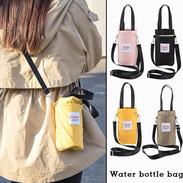 Water Bottle Bag Cooler Beverage Holder