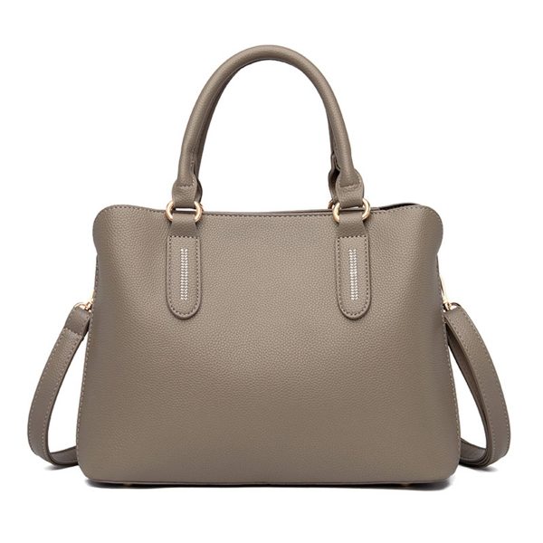PU Satchel Bag And Simple Shoulder Handbag For Women