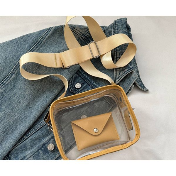 Mini PVC Clear Crossbody Bag