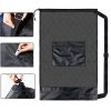 Large Mesh Drawstring Sling Ball Bag