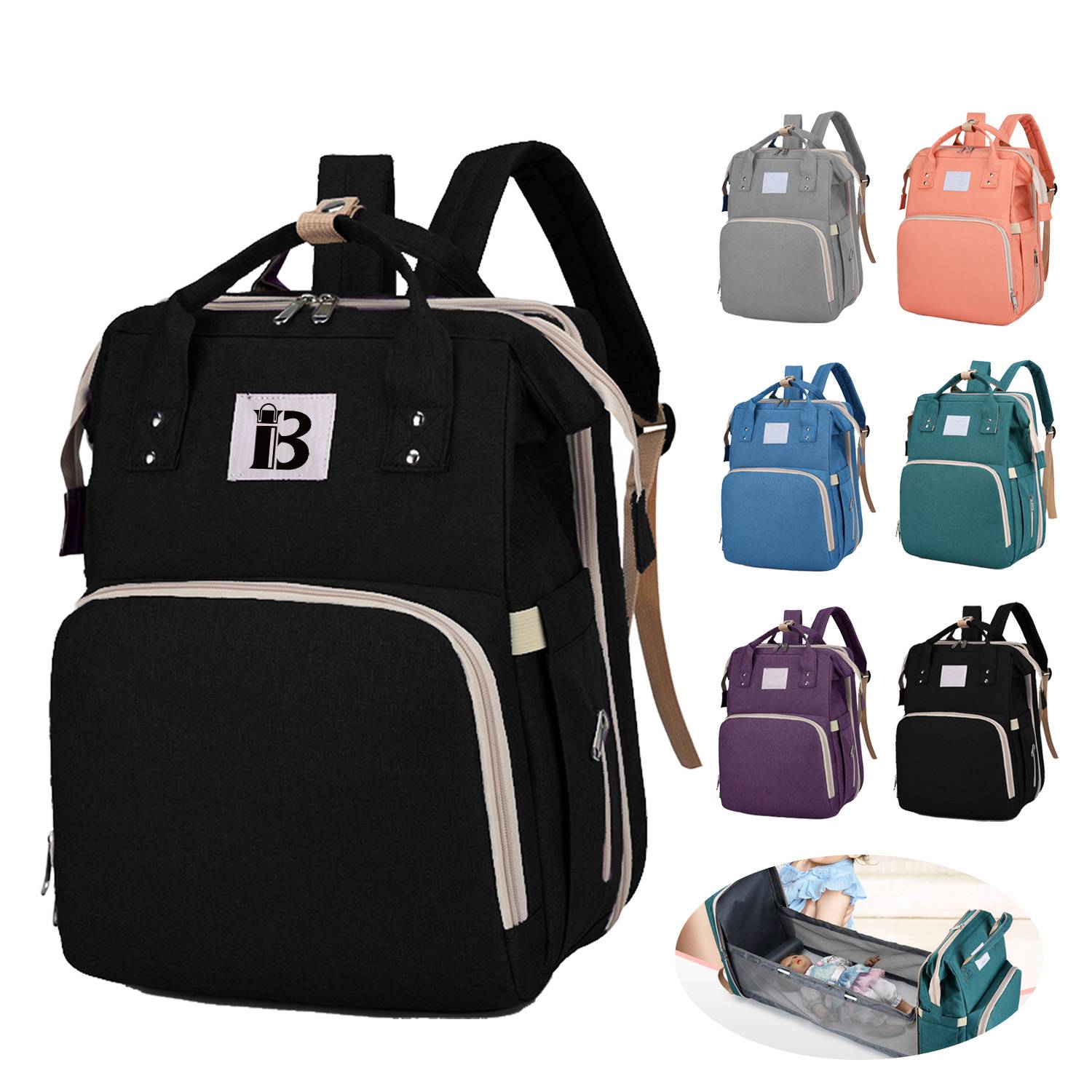 Baby Diaper Bag Backpack With Changing Station