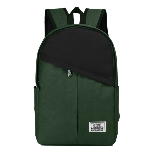 Nylon Double Shoulder Leisure Student Backpack