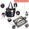 Mesh Shower Caddy Tote 8 Pockets with shoe Bag