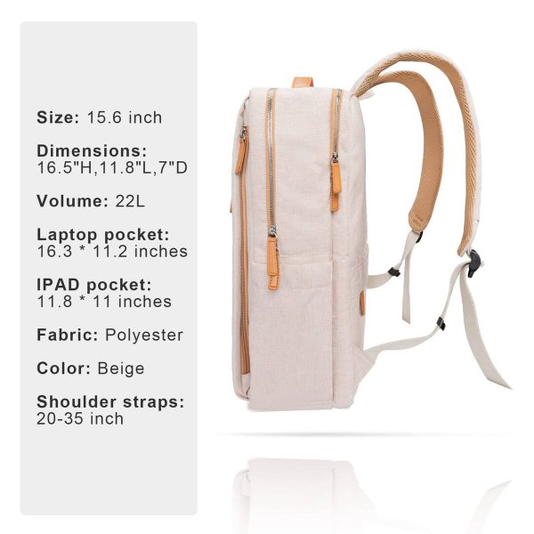 Polyester Laptop Backpack With USB Charging Port