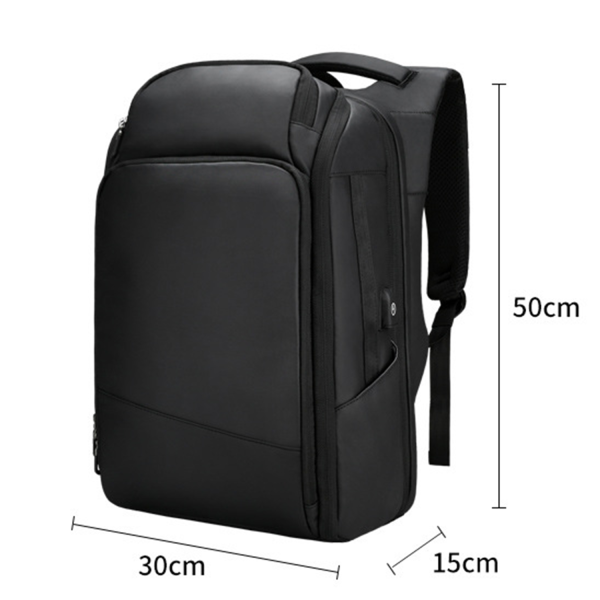 Large Business Backpack W/ Usb Charging Port