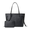 Pvc Check Waterproof Tote Bag For Women
