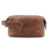 Genuine Leather Clutch for Men Organizer Wrist Bag