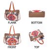 Canvas Cotton and linen hand-to-shoulder computer bag