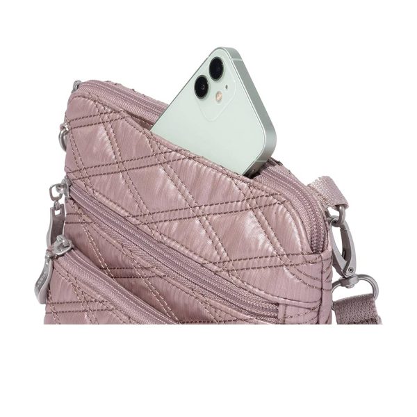 Women's commuter fashion crossbody tote bag