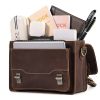 Vintage Leather Messenger Bag
